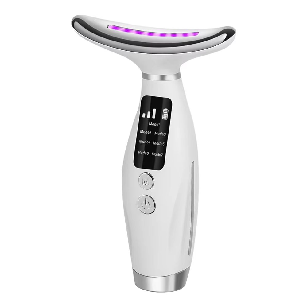 Masajeador Facial LED 7 Colores – Lifting y Rejuvenecimiento Facial